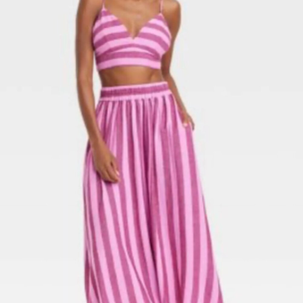 Summer matching set Women's Beach Bungalow Linen  - A New Day